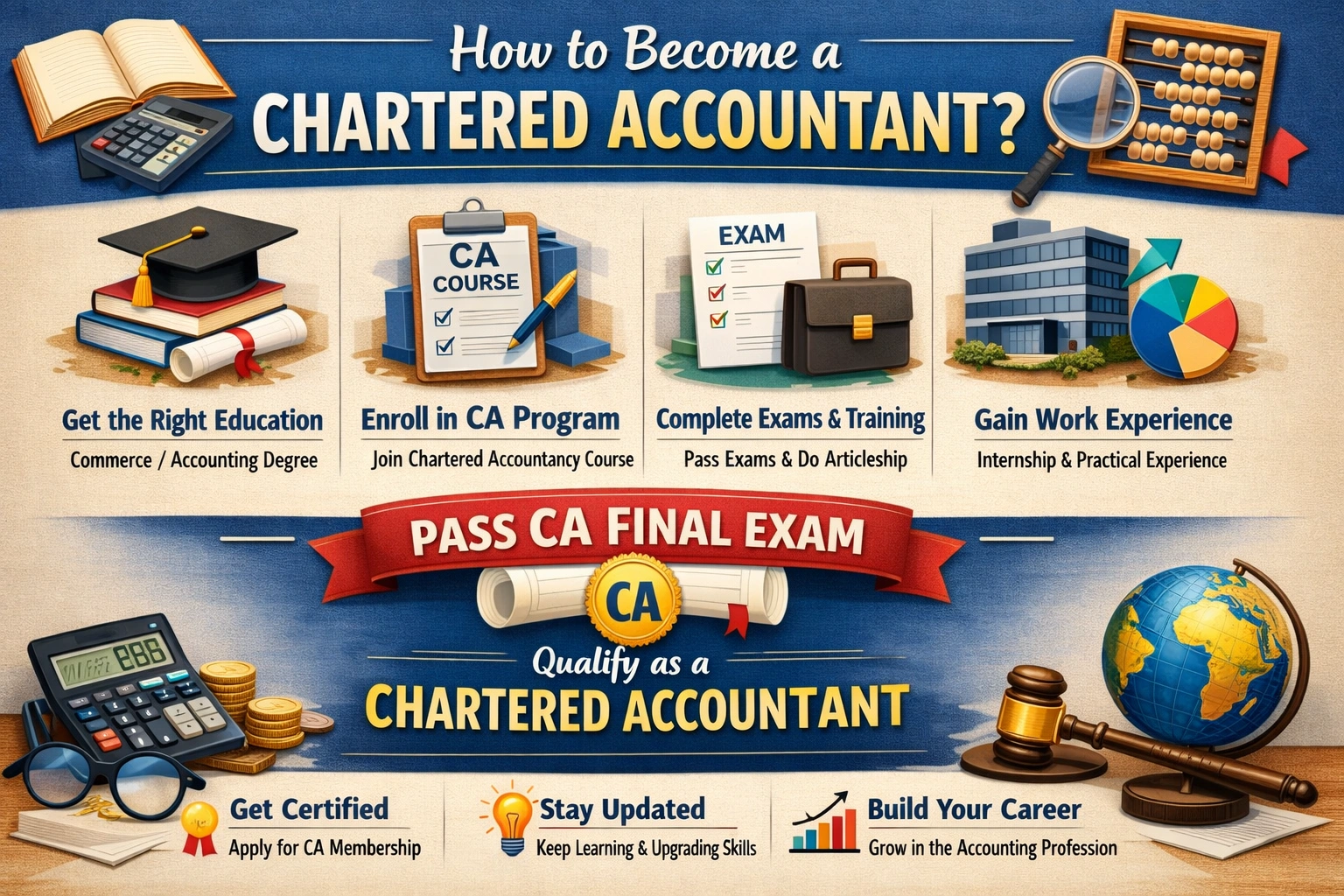How to Become a Chartered Accountant?