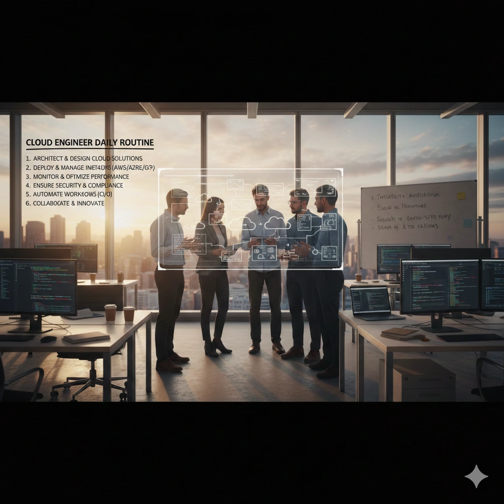 What Does a Cloud Engineer Do Daily?