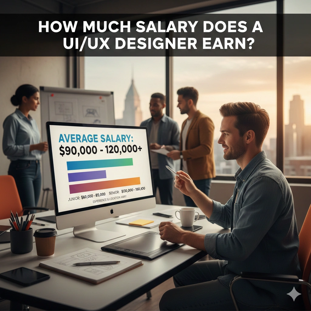 How Much Salary Does a UI/UX Designer Earn?