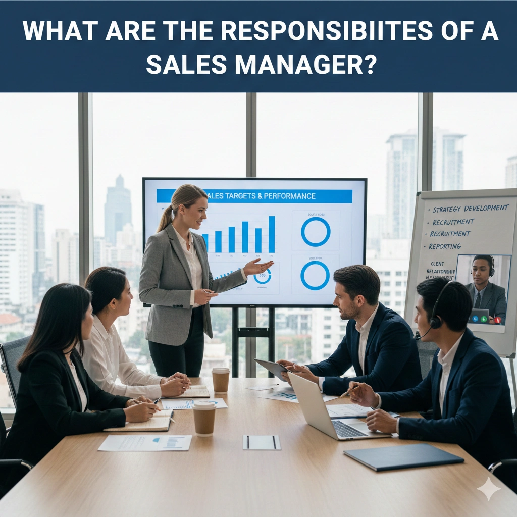 What Are the Responsibilities of a Sales Manager?